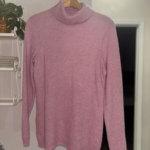 Charter Club Soft Pink Cowl Neck Sweater